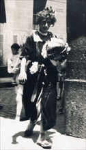 The Monyos' popular street character of the city of Barcelona, ??1920.