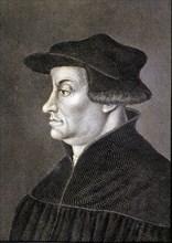 Ulrich Zwingli (1484-1531), Swiss reformer.