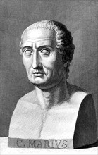 Gaius Marius (157-86 antes de C.), the Roman general and politician.