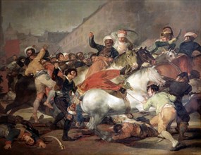 Fighting against the Mamelukes, the May 2, 1808, oil by Goya.