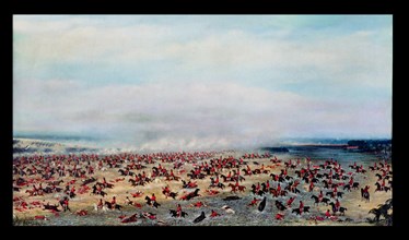 Battle of Tuyutí 1866, oil on canvas.