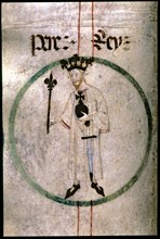 Peter I 'el de Huesca' (1068-1104), king of Aragón and Pamplona, son of King Sancho Ramiro I and ?