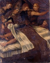 Altarpiece of San Severo, miraculous healing the king of Catalonia and Aragon, Martin the Human, ?
