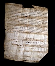 Donation of Count Ramon Berenguer I and his second wife Almodis to the Seu of Barcelona from the ?