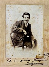 Enrique Granados (1867-1916), Spanish musician, composer and pianist. Autographed photography.