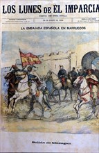 War of Morocco, the Spanish embassy leaving the city of Mazagan to meet the Sultan of Morocco on ?