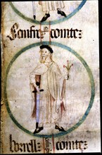 Sunyer I (c.890 - 950), count of Barcelona, Gerona and Ausona, son of Guifre I 'the Hairy', minia?
