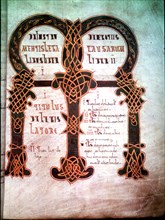 Visigothic laws, page from the 'Fuero juzgo', Romance version of 'Liber Iudiciorum', manuscript, ?