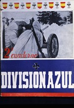 Second World War, book published in Spain on the Blue Division, which fought alongside German tro?