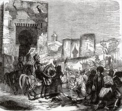 Capitulation of Nasrids during the conquest of Granada, by the armies of the Catholic Kings, Janu?