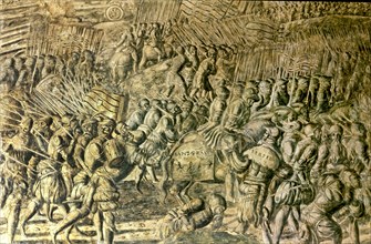 Campaign of Emperor Charles V against the protestant princes (1540 - 1547), the imperial army see?