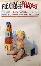 Children's magazine 'Flechas y Pelayos', published in 1939 in San Sebastian.