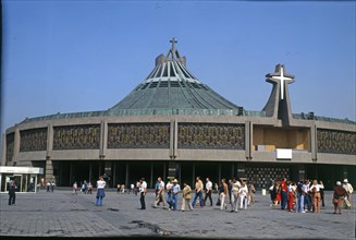 Mexico City, new Basilica of Guadalupe, patroness of Mexico and Empress of the Americas, inaugura?