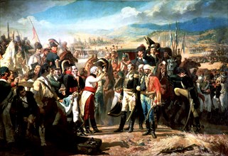 War of Independence, 'The Surrender of Bailen' (July 19, 1808), 1864, Oil by José Casado del Alisal.