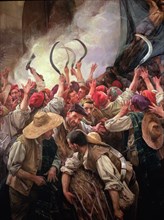 Blood Corpus or Reapers Riots (7 Jun. 1640), oil, 1907.
