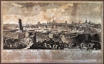 War of the Spanish Succession (1701 - 1715), 'Entrance of the troops of Philip V in Barcelona in ?