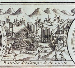 Conquest of Peru, 3rd Civil War, 'Battle of the Añaquito field' (now Ecuador), battle that faced ?