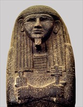 Cover of the sarcophagus with the figure of Jabba, high priest of Tuthmosis and official from the?
