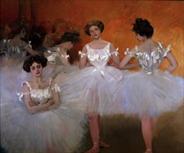 'Dance group', 1901, oil by Ramon Casas.