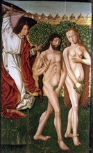 Table XV century with the' 'Expulsion from Paradise, Adam and Eve'.