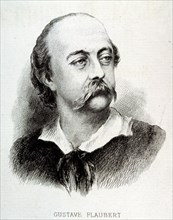 Gustavo Flaubert (1821-1880), Frencnh novelist born in Ruan.