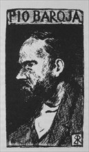Portrait of Pio Baroja, by Ricardo Baroja published in the book 'La Busca' (The Search) 1904, edi?
