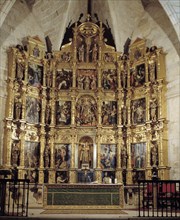 Altarpiece of the Church of the Assumption of Arroyo de la Luz (Cáceres), by Luis Morales.