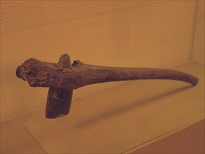 Handled Axe, found in Blanquizares of Lebor (Murcia).