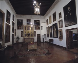 Monastery of the Descalzas Reales (Royal Discalced Nuns), Kings Hall, where the nuns received the?