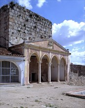 Remains of the ancient Convent Citadel of Merida.