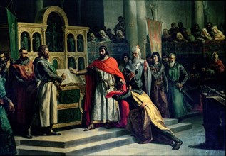 Oath of Santa Gadea, oath demanded by the Cid Campeador to King Alphonse VI of Castile of not hav?
