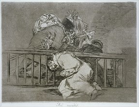 The Disasters of War, a series of etchings by Francisco de Goya (1746-1828), plate 47: 'Así suced?