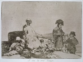 The Disasters of War, a series of etchings by Francisco de Goya (1746-1828), plate 61: 'Si son de?