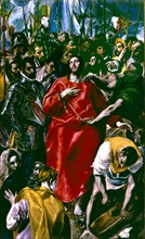 The Sacking', work by El Greco.