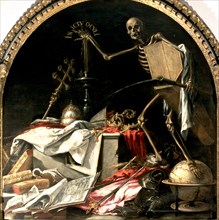 Allegory of Death: In ictu Oculi' painting by Juan de Valdes Leal.