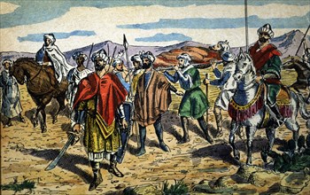 Catalañazor Battle (1002) between the Christian army of the kingdoms of Castile, León and Navarre?