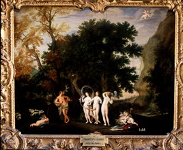 Judgement of Paris, the shepherd Paris has to give the golden apple to the most beautiful of the ?