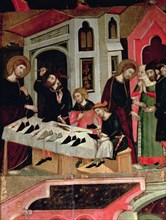 Saint Mark healing the wound hand of the shoemaked named Aniano, table of the 'Altarpiece of Sain?