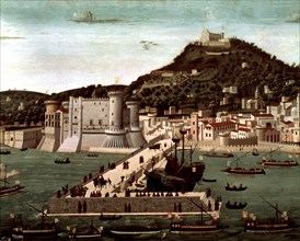 Return to port of the fleet of King Ferdinand I of Naples, the Battle of Ischia (07/06/1464) agai?