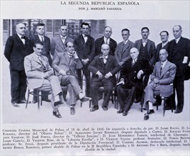 Municipal Commission of Palma, April 18, 1932.