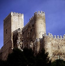 Almansa Castle, of Arab origin, it was built in the 15th century by the Marquis de Villena.
