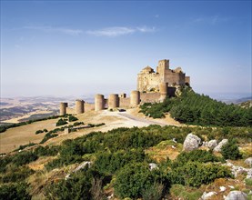 Loarre Castle, a fortress built by King Sancho Ramirez, 11th century.