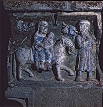 Sarcophagus of Saint Ramon in the central crypt of the cathedral of San Vicente de Roda de Isáben?