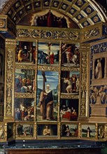 Altarpiece of Saint Helena, around 1521, Painting on wood.