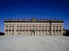 Main façade of the Royal Palace of Riofrio (Segovia), built by order of Queen Elizabeth Farnese i?