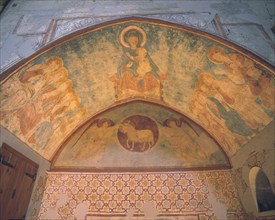 Mural of the chapel of St. Thomas in the Old Cathedral of Lleida, Old Cathedral, dated 1275.