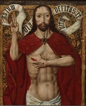 Christ of Pieta', oil by Diego de la Cruz.