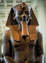 Statue of Ramses II (1301 - 1235 a.C.) preserved in the Louvre Museum.
