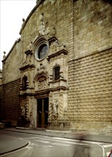 Bethlehem Church, built between 1681 and 1732, project attributed to Josep Juli, view of the main?