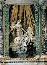 Ecstasy of St. Theresa', 1646, designed by Gian Lorenzo Bernini.